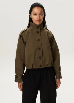 Balloon funnel trenchcoat