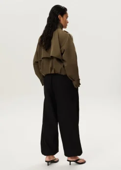 Balloon funnel trenchcoat