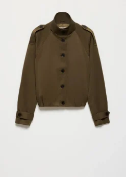 Balloon funnel trenchcoat