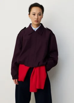 Balloon plooi jacket