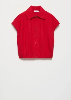 Balloon zipper jacket