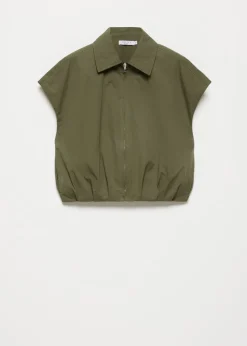 Balloon zipper jacket