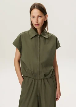 Balloon zipper jacket