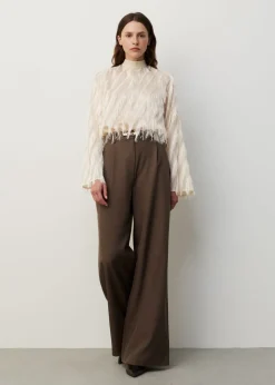 Blouse met franjes