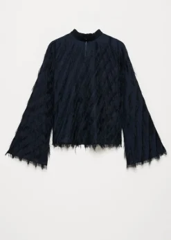 Blouse met franjes