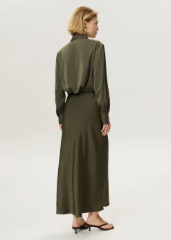 Blouse satijnen look