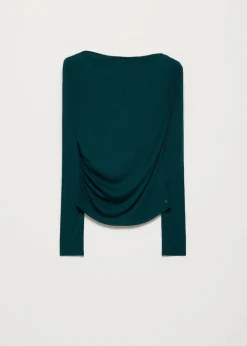 Boat neck longsleeve t-shirt