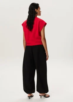 Cap sleeve trui