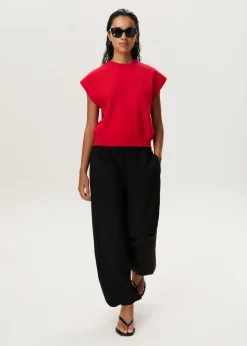 Cap sleeve trui