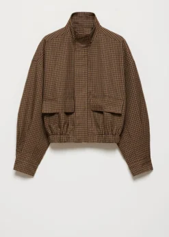 Check track jacket