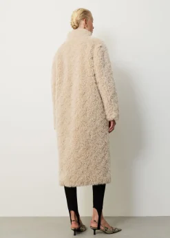 Cosy fur jas