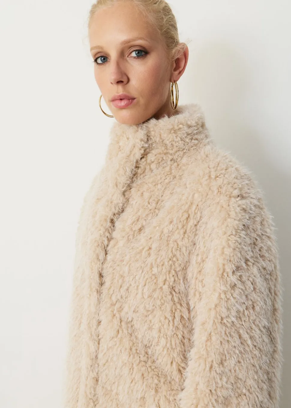 Cosy fur jas