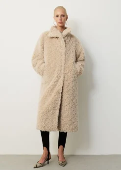 Cosy fur jas
