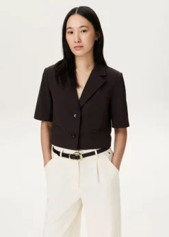 Cropped blazer