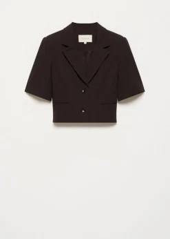 Cropped blazer
