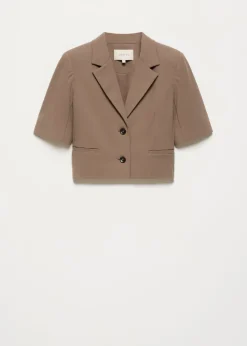 Cropped blazer