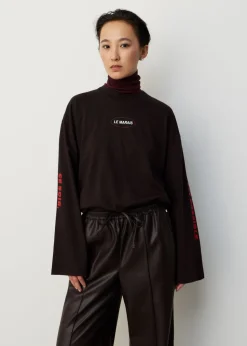 Cropped longsleeve T-shirt