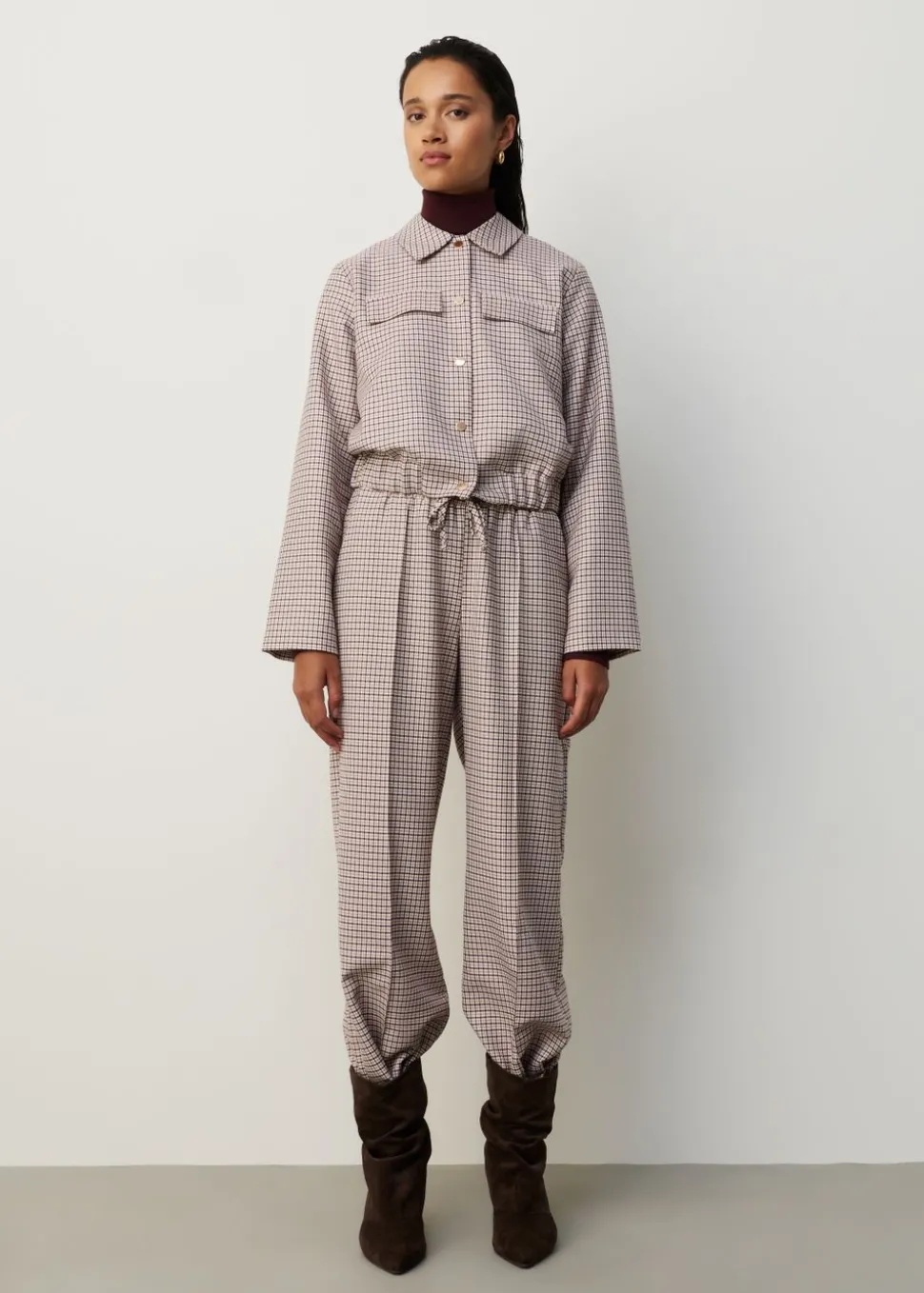 Cropped ruit jacket