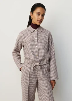 Cropped ruit jacket