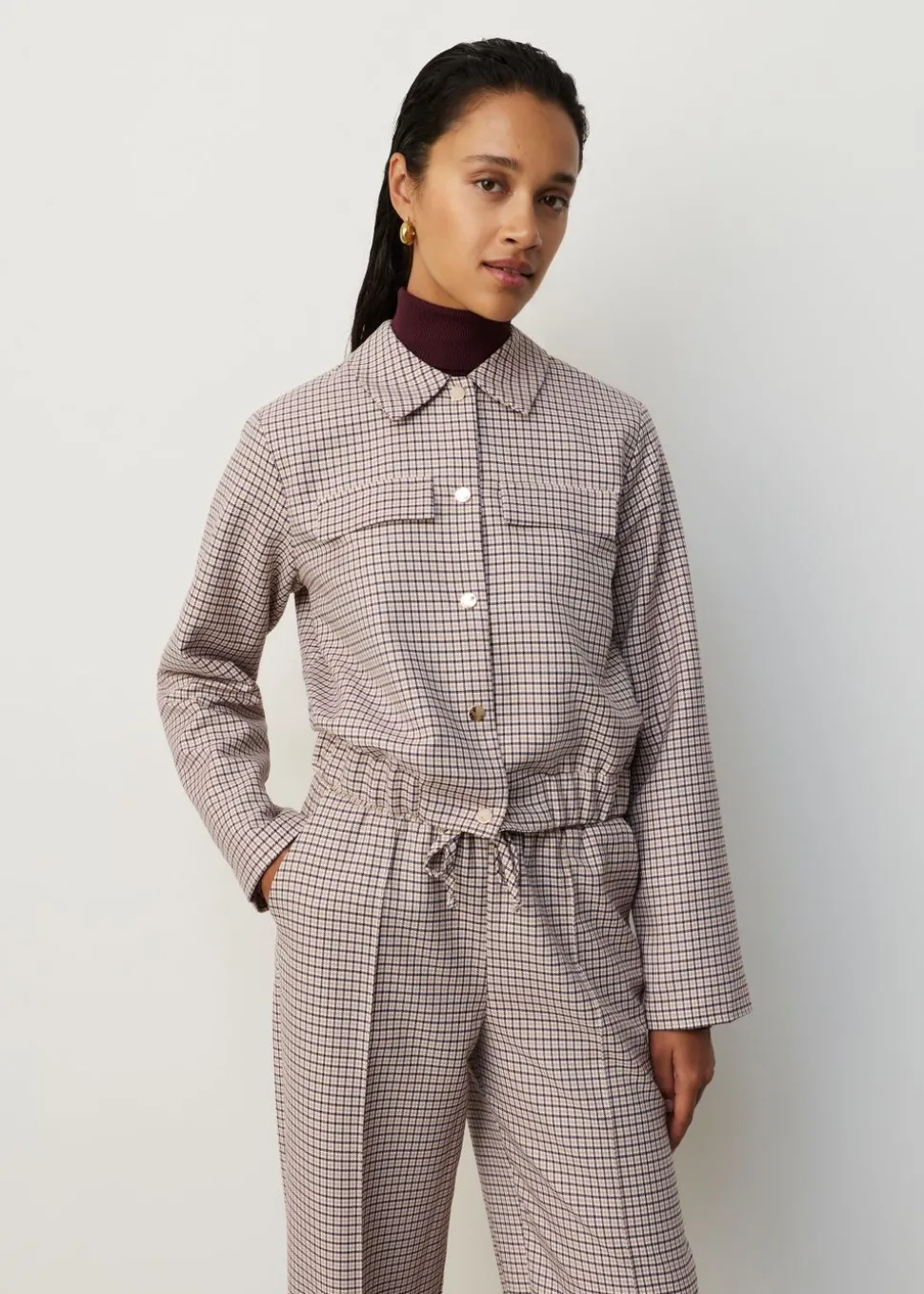 Cropped ruit jacket