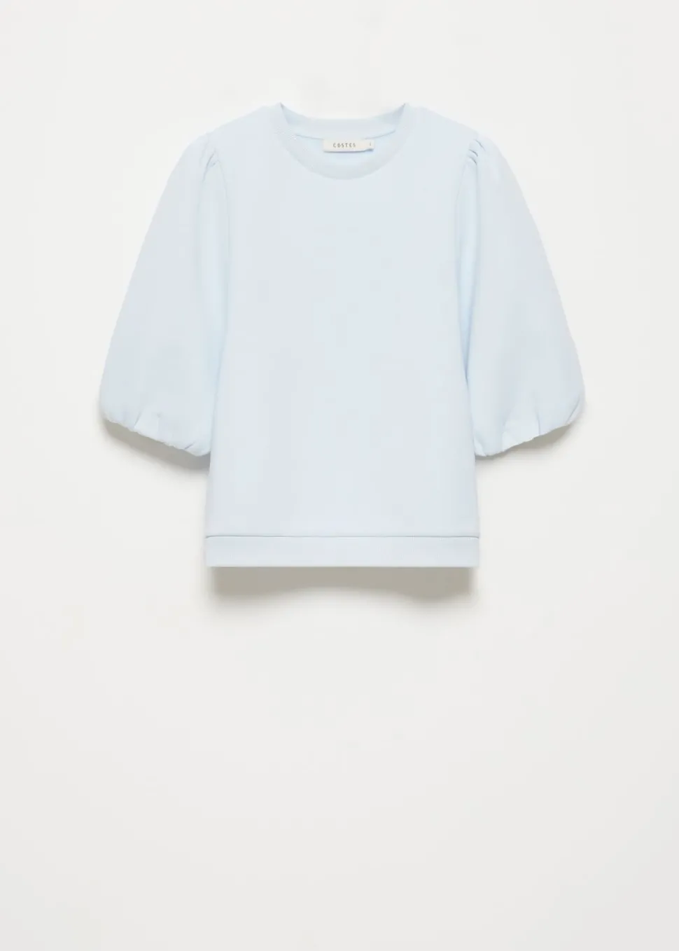 Damessweater met pofmouwen