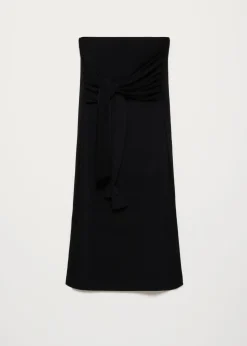 Drape midi rok