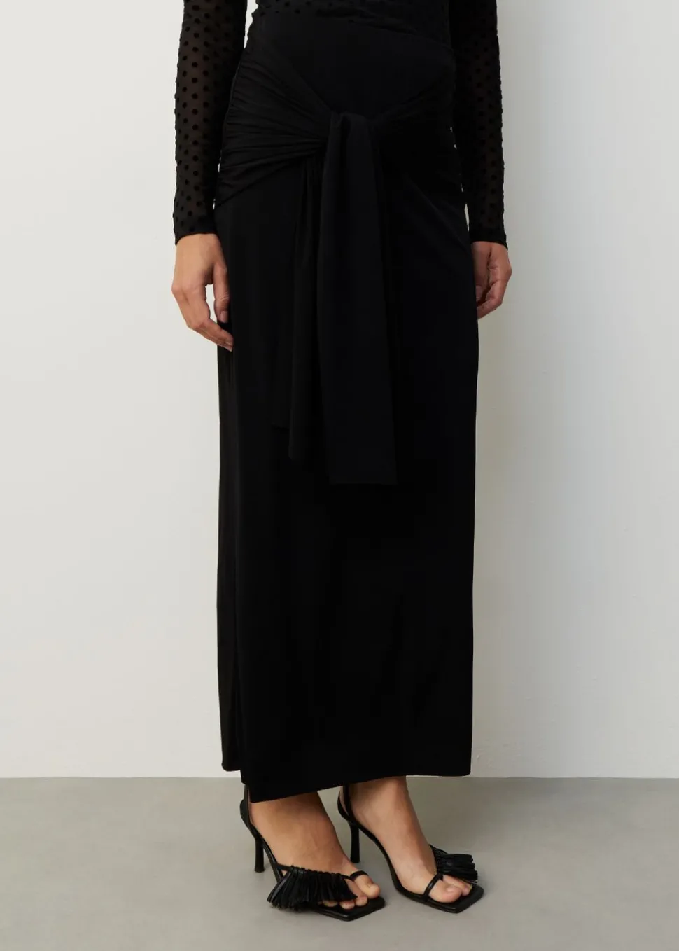 Drape midi rok