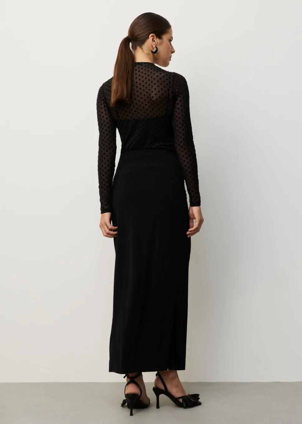 Drape midi rok