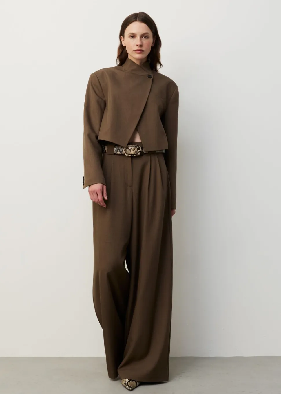 Extra wide leg pantalon