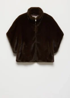 Faux fur gilet
