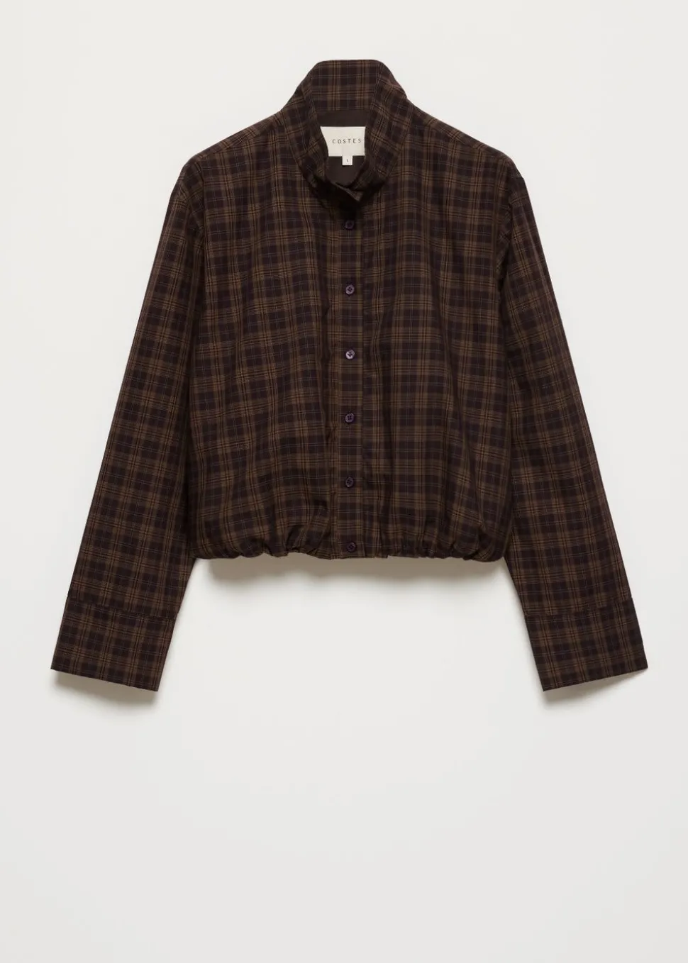 Funnel blouse