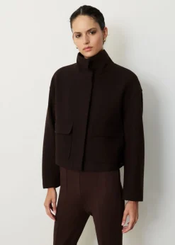 Funnel neck jas