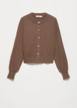 Gebreid cropped vest