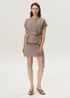 Gebreide basic rok