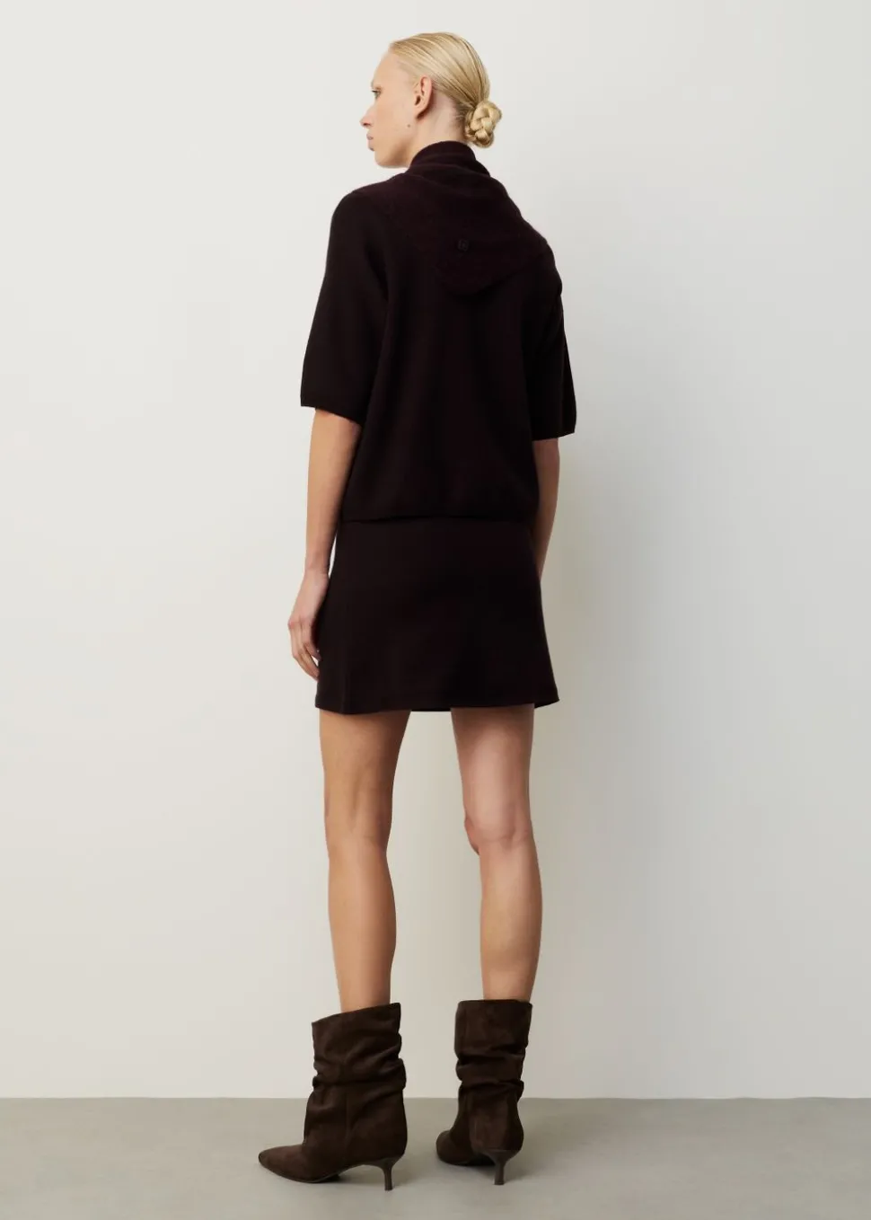 Gebreide basic rok
