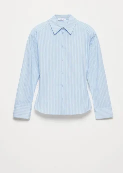 Gestreepte klassieke blouse