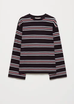 Gestreepte longsleeve t-shirt
