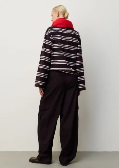 Gestreepte longsleeve t-shirt