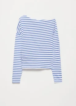 Gestreepte longsleeve t-shirt
