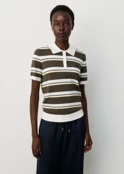 Gestreepte polo