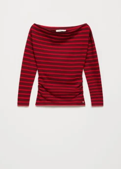 Gestreept longsleeve t-shirt