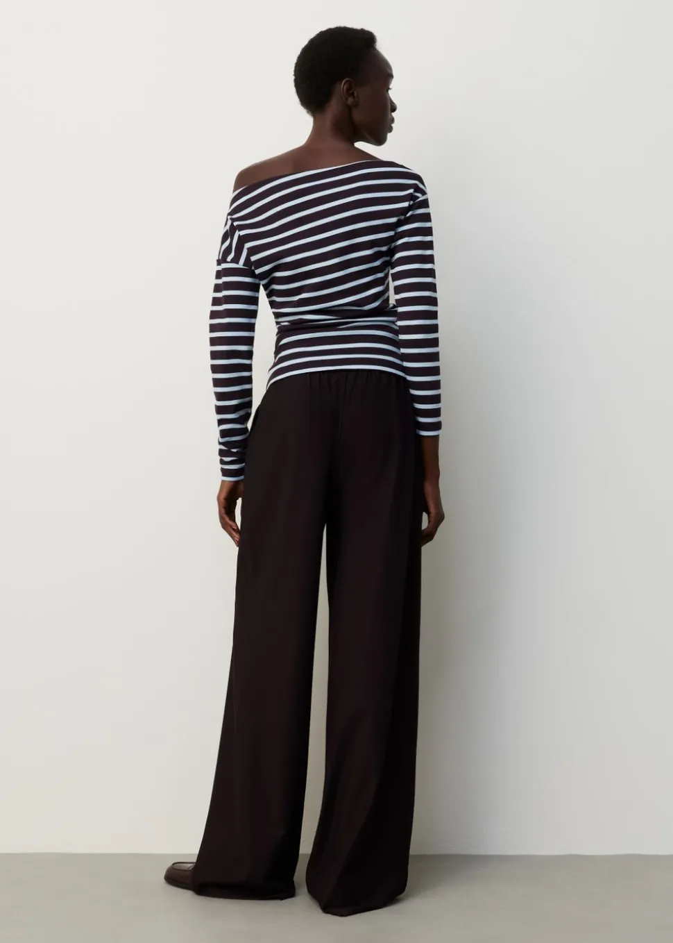 Gestreept longsleeve t-shirt