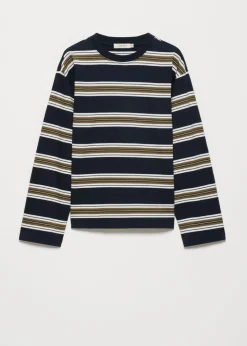 Gestreept longsleeve t-shirt