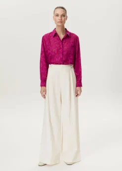 Getextureerde blouse