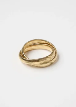 Gevlochten duo armband
