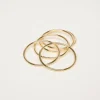 Gouden bangle set