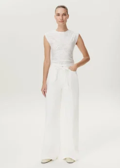 JAZZ - Wide leg jeans met koord