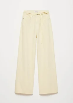 JAZZ - Wide leg jeans met koord