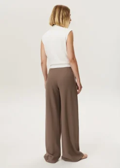 Jersey plooi pantalon