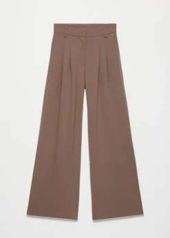 Jersey plooi pantalon